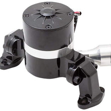 Top Street Performance HC8010BK Black Powder Coat Finish Aluminum Electric Water Pump