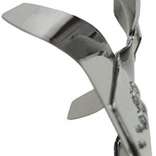 Derale 17819 Heavy Duty Fan Blade Series 1000 19" Polished Chrome Stainless Steel Flex Fan Reverse Rotation