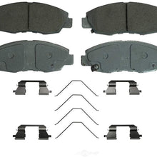 AutoDN FRONT Ceramic Disc Brake Pad Set Kit Compatible With HONDA CIVIC 2012 2013 2014 2015