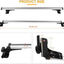 NOTUDE Adjustable 48" Roof Rack fit for Chevy Cruze 2010-2017,2006-2011 2014-2017 for Chevy Impala,2006-2010 2013-2017 for Chevy Malibu Rooftop Crossbars Cargo Carrier - Max Load 150LBS