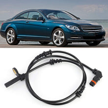 Qii lu ABS Plastic Car Front ABS Wheel Speed Sensor for Mercedes S-class 2219057100 2215400317(Black)