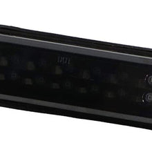 Third 3rd Brake Center High Mount Stop Light LED Lamp CHMSL For 1988-1998 Chevy Silverado / 1992-1998 GMC C1500 C2500 K1500 K2500 Suburban (Smoke)