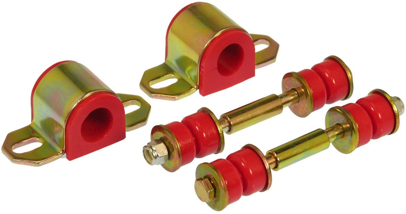 Prothane 7-1132 Red 24 mm Rear Sway Bar Bushing Kit