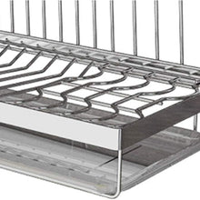 Chenbz Kitchen Rack, Dish Plate Wall Hanging Frame Stainless Steel Drain Rack Hanging Free Punching Dish Plate