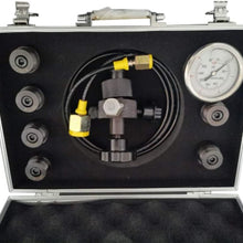ZHFEISY Hydraulic Accumulator Nitrogen Charging Filling - 7 in 1 Charging Tool Gas Valve Test Kit FPU-1-25/40MPA