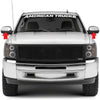 Overun 3-Layers Shiny Chrome Plated Top Half Mirror Covers Designed for 2007-2014 Chevrolet Silverado GMC Sierra 1500 2500 3500 HD Tahoe Avalanche Suburban Yukon Yukon XL Cadillac Escalade ESV