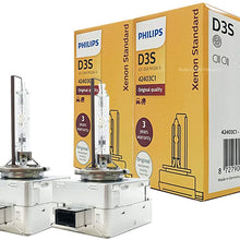 Philips Automotive by ALI PHILIPS OEM 4300K D3S Bulbs 42403C1 35W DOT Germany by ALI - Pack of 2