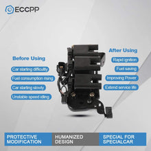 ECCPP Ignition Coil Pack Compatible for Hyundai Santa Fe GLS Sport Utility Hyundai Santa Fe Base 2001-2006 Replacement for UF425 2730137116