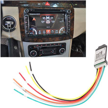 Aramox Gateway Harness, CD Cable Harness Canbus RNS510 RCD510 RCN210 Gateway Emulador Simulador Fit for Golf MK4 B5 B6