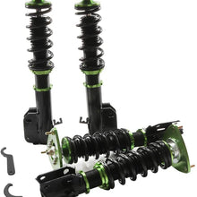 Coilover Struts Spring Shocks Adjustable Coilovers Suspension Coil Spring Shocks and Struts Full Set Kits ECCPP for 2005-2005 Saab 9-2X /2003-2008 Subaru Forester GDA GDB/2002-2007 Subaru Impreza