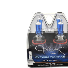Optilux Hella H71071032 XB Series H11 Xenon White Halogen Bulbs, 12V, 80W, 2 Pack