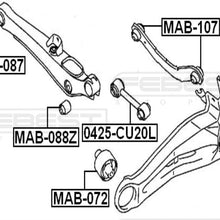 FEBEST MAB-107 Arm Bushing for Rear Rod