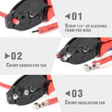 IWISS Ratchet Spark Plug Wire Crimper for Spark Plug Ignition Wire and Terminals Dia. 8.5mm