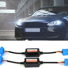 Aramox LED Decoder,2pcs Car LED Headlight Decoder 9007 Radio Audio Anti-interference Error Canceler Filter