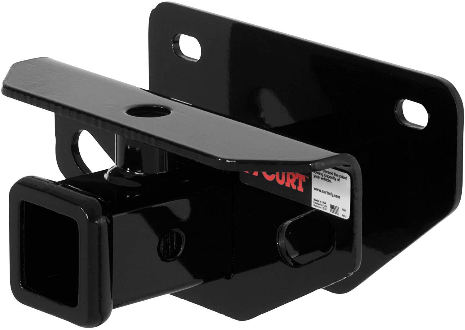 CURT 13333 Class 3 Trailer Hitch, 2-Inch Receiver, Select Dodge, Ram 1500, 2500, 3500,Black