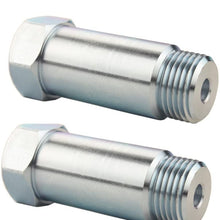 JGR 2PCS Defouler Straight M18 x 1.5 For O2 Oxygen Sensor Lambda Sensor Fitting Bung