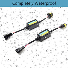 HerMia 9005 9006 9012 Led Headlight Decoder Canbus Error Free Anti-flicker Resistor Harness Headlight Bulb Decoder for LED Headlight Warning (Pair)
