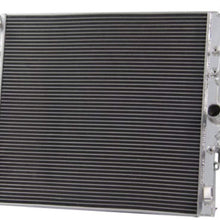 CoolingSky All Aluminum Engine Radiator for 2007-2017 Jeep Wrangler JK 3.6L 3.8L 6Cyl