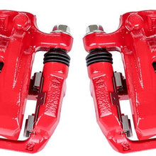 Callahan CCK05016 [2] FRONT Premium Semi-Loaded Red Brake Caliper Pair + Hardware Kit [ fit 2004-2009 Nissan Quest ]