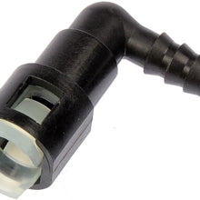Dorman 800-081 Fuel Line Quick Connector That Adapts 5/16 in. Steel to 5/16 in. Nylon Tubing, 2 Pack