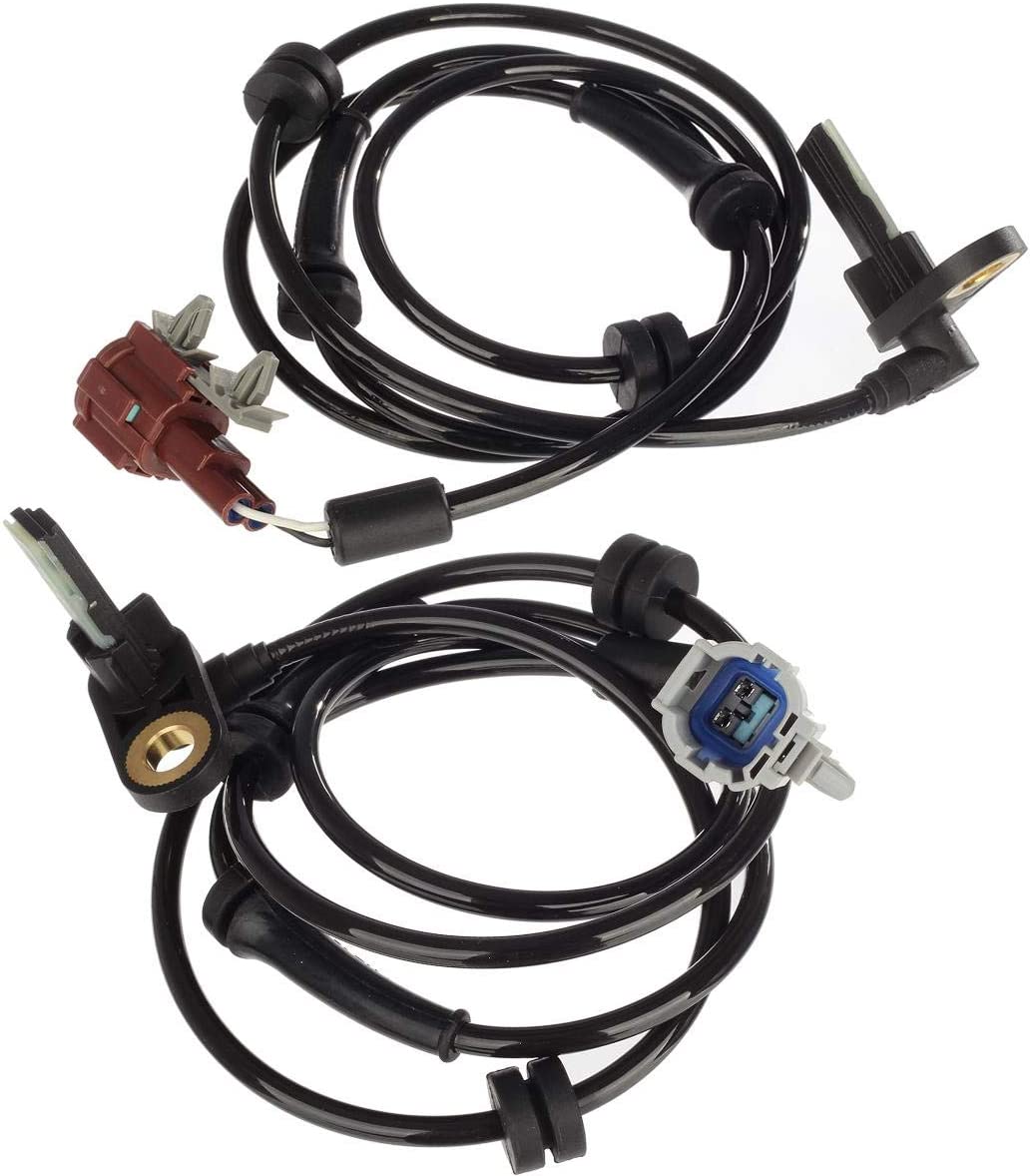 AUTEX 2pcs ABS Wheel Speed Sensor Rear Left & Right 970326 5S11250 ALS639