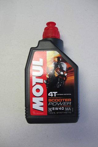 scooter MOTUL Power 4T 5W40 100% Synthetic Oil - 1lt