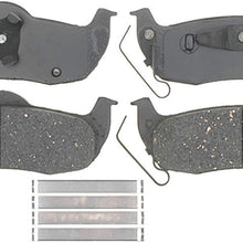 ACDelco 14D1041CH Advantage Ceramic Rear Disc Brake Pad Set
