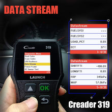 LAUNCH OBD2 Scanner CR319 Scan Tool Universal Automotive Engine Fault Code Reader Checks O2 Sensor and EVAP Systems, Supports Mode6