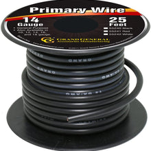 Grand General 55247 Primary Wire 500ft Roll with Spool For Trucks, Automobile and More – Red
