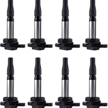 MAS 8pcs Ignition Coils Plug Pack Replacement for Land Rover 03-09 Jaguar 4.2L V8 Replacement UF533 C1678 UF-533 UF519