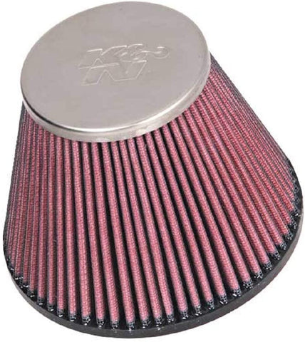 K&N Universal Clamp-On Air Filter: High Performance, Premium, Replacement Filter: Flange Diameter: 3.15625 In, Filter Height: 4.53125 In, Flange Length: 0.75 In, Shape: Round Tapered, RC-9910