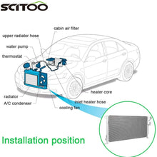 ANGLEWIDE Aluminum Condenser Air Conditioning A/C Condenser fit for 2002 2003 for Mitsubishi Lancer Sedan 2L US Stock US Cargo US Shipment