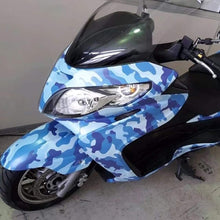 HBJK Car Camouflage Vinyl Film Waterproof Vehicle Sticker Film Orange Black Camo Vinyl Wrap for Car Bike Laptop Boat Motorcycle 0609 (Size : 50x100cm)
