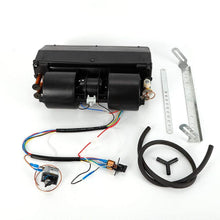 A/C Air Conditioning Evaporator Assembly Unit & Heater Kit, Underdash Heat Cooler Assembly Unit, 3 Speed 12V Electrical Thermostat 4Max Air Volume 600 CFM for Car Truck