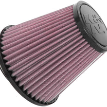 K&N Universal Clamp-On Air Filter: High Performance, Premium, Replacement Filter: Flange Diameter: 3.25 In, Filter Height: 5.4375 In, Flange Length: 0.78125 In, Shape: Round Tapered, RU-1637