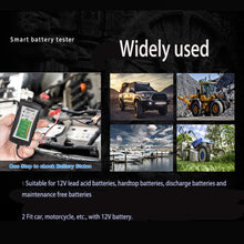 Jtron Mini 12V Automotive Car Battery Tester,LED Digital Alternator Tester Analyzer Auto System Analyzer,6 LED Diagnostic Tool Auto Battery Tester for Car