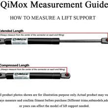 Qty(2) QiMox Hood Lift Supports Shock Struts Compatible With Hummer H3 2006-2010, Hummer H3T 2009-2010