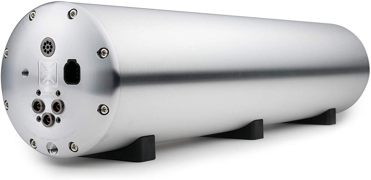 ENDO Valve-Tank - 4-Corner, 5-gal Bolted Alum Air Tank w/Black Cerakote Finish