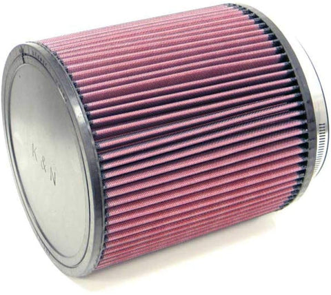 K&N Universal Clamp-On Air Filter: High Performance, Premium, Washable, Replacement Engine Filter: Flange Diameter: 6 In, Filter Height: 8 In, Flange Length: 1 In, Shape: Round, RU-3260