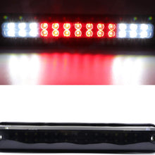 Third 3rd Brake Center High Mount Stop Light LED Lamp CHMSL For 1988-1998 Chevy Silverado / 1992-1998 GMC C1500 C2500 K1500 K2500 Suburban (Smoke)