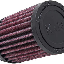 K&N Universal Clamp-On Air Filter: High Performance, Premium, Washable, Replacement Engine Filter: Flange Diameter: 1.875 In, Filter Height: 4 In, Flange Length: 1 In, Shape: Round, RU-1280