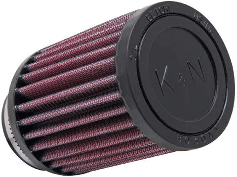 K&N Universal Clamp-On Air Filter: High Performance, Premium, Washable, Replacement Engine Filter: Flange Diameter: 1.875 In, Filter Height: 4 In, Flange Length: 1 In, Shape: Round, RU-1280