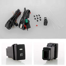 Fits 2019-2020 Honda Civic Coupe | Sedan LED Bumper Fog Lights Driving Lamp Pair Left+Right w/Switch Wiring Harness