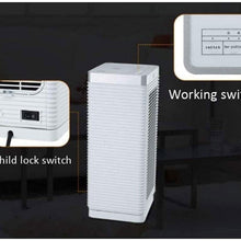 Zyyqt Small Shaking Head Heater, Bathroom Baby Heater Body Sensing Waterproof Anti-scalding 3 Seconds Home Energy Saving