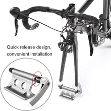 GrmeisLemc Bike Fixing Rack,Bike Bicycle Front Fork Quick-Release Car SUV Carrier Alloy Block Mount Rack
