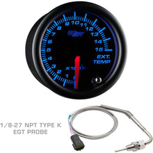 GlowShift Diesel Gauge Package for 1999-2007 Ford Super Duty F-250 F-350 6.0L 7.3L Power Stroke - Tinted 7 Color 60 PSI Boost, 1500 F Pyrometer EGT & Transmission Temp Gauges - Gray Triple Pillar Pod