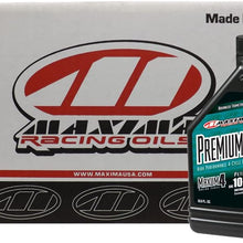 Maxima CS34901-12PK Premium4 10W-40 Motorcycle Engine Oil - 1 Liter Bottle, (Case of 12)