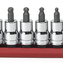 GEARWRENCH 7 Pc. 3/8" Drive Ball End Hex Bit SAE Socket Set - 80586