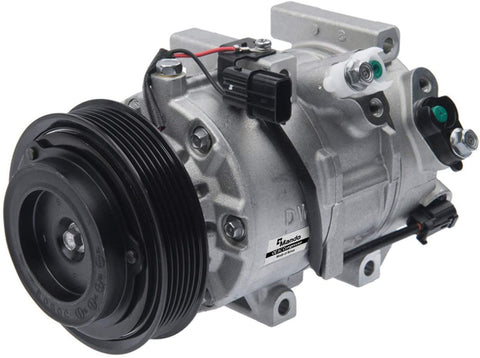 New Mando 10A1052 AC Compressor with Clutch Original Equipment (Pre-filled Oil)