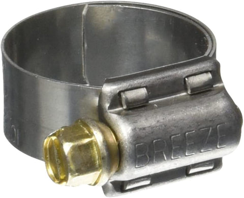 10 Pack Breeze 9410 Aero-Seal Liner Clamps with Stainless Screw Effective Diameter Range: 9/16